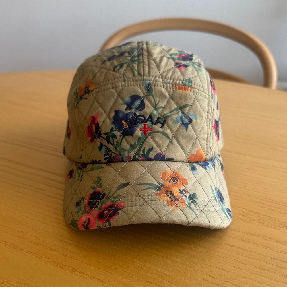 Noah NYC Floral Quilted Hat - Multicolor